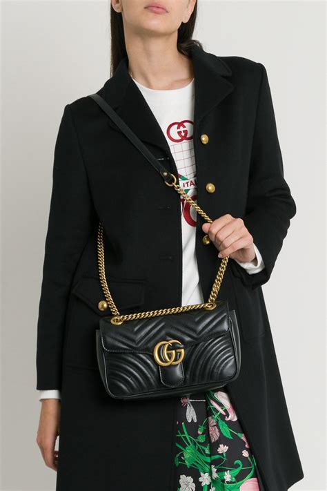 gucci small matelasse marmont|Gucci gg matelassé small bag.